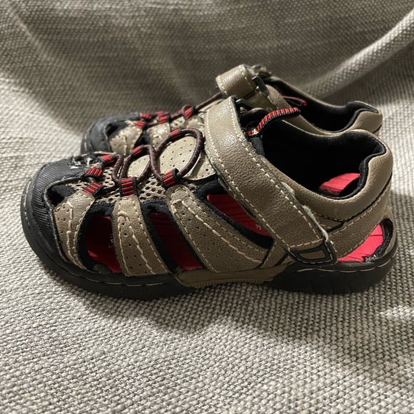 🔴🔴Toddler Boy Little Kids Beaver Creek Leather Sandals - Picture 4 of 8